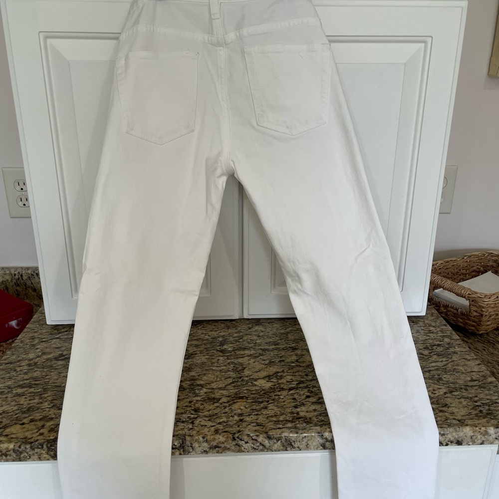 Women’s straight leg cropped jeans size 24 brand j crew inseam 23”